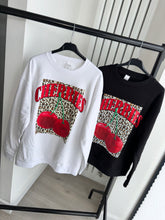 Load image into Gallery viewer, Marcey leopard pattern cherries print jumper - choose colour