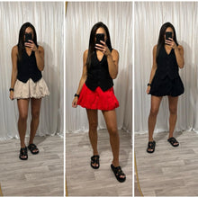 Load image into Gallery viewer, SALE Kamara puffball hem mini skirt - choose colour