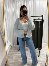 Load image into Gallery viewer, SALE Martha knit cardigan - grey