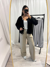 Load image into Gallery viewer, SALE Martha knit cardigan - black