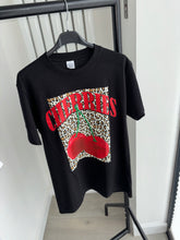 Load image into Gallery viewer, Marcey leopard pattern cherries print tshirt - choose colour