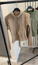 Load image into Gallery viewer, Alexis waist shaping gym jacket - choose colour