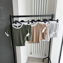 Load image into Gallery viewer, SALE Carter plisse short and crop top set - choose colour