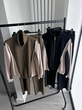 Load image into Gallery viewer, SALE Carmen contrast panel straight leg jogger and jacket set - choose colour