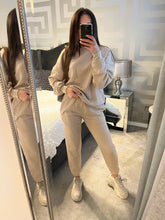 Load image into Gallery viewer, Toria tracksuit set - beige