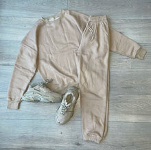 Load image into Gallery viewer, Toria tracksuit set - beige