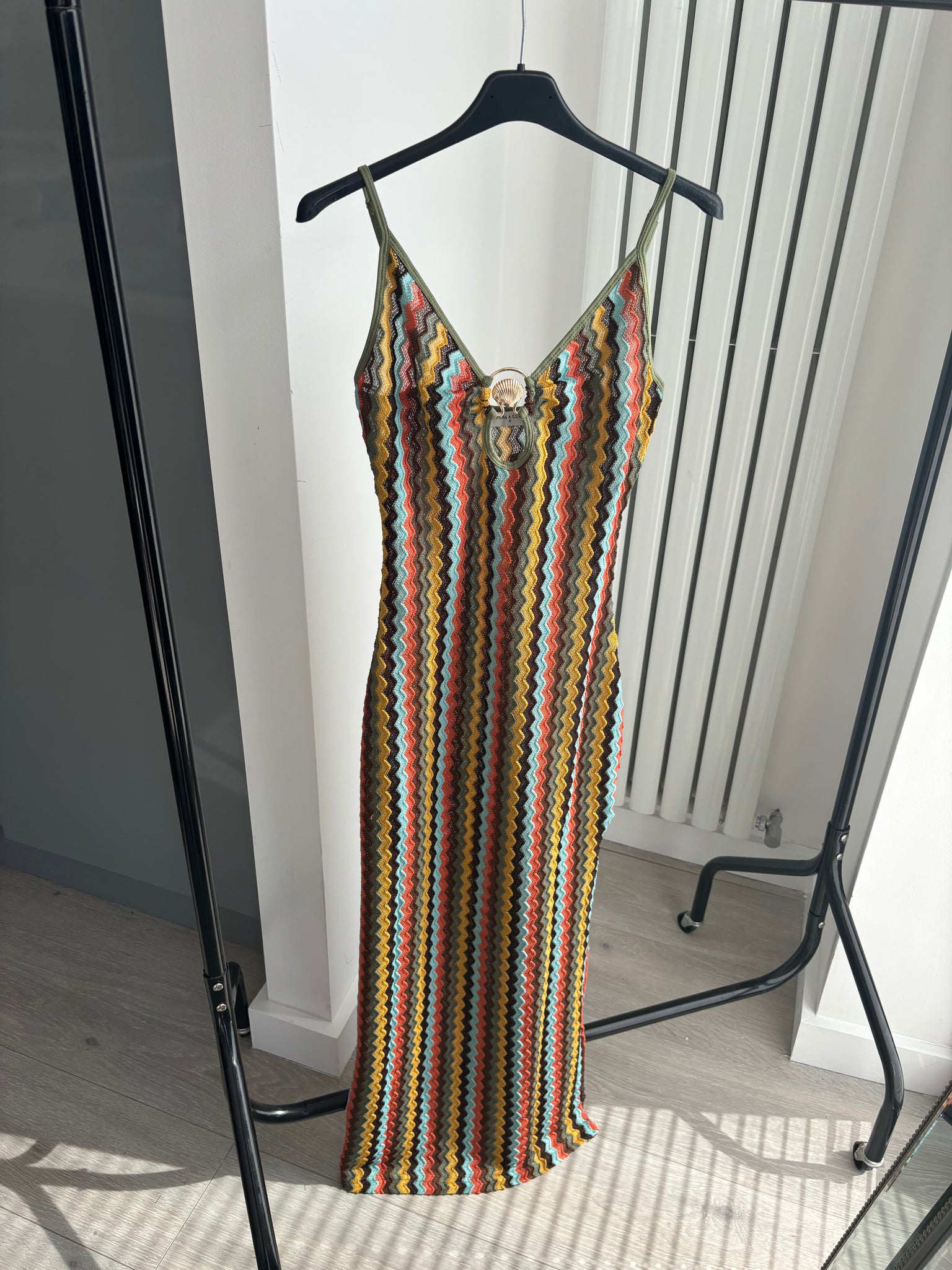 zig zag cut out dress Zigzag Cut Out Dress