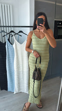 Load image into Gallery viewer, Larose textured tie front midi dress - choose colour
