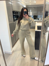 Load image into Gallery viewer, NYC crop hoodie and wide leg jogger set - sage green