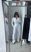 Load image into Gallery viewer, Kya (2) cinch waist jacket and jogger set - light grey