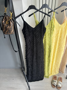Olivia textured midi dress - choose colour