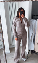 Load image into Gallery viewer, Kya (2) cinch waist jacket and jogger set - dove grey