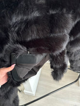 Load image into Gallery viewer, Abbie faux fur premium jacket - black