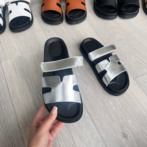 Helena sandals - silver