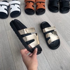 Helena sandals - gold