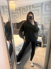 Load image into Gallery viewer, Casey legging and oversized jumper set - khaki