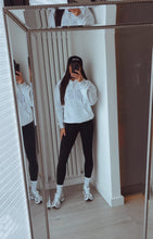 Load image into Gallery viewer, Yoga logo hoodie - grey