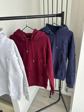 Load image into Gallery viewer, Eden cross stitch detail oversized detail hoodie - choose colour