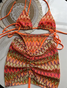 Lea bikini set - orange