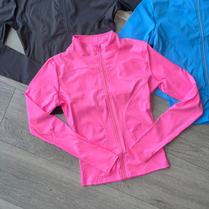 Alexia waist shaping gym jacket - choose colour