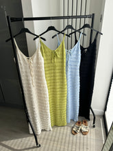 Load image into Gallery viewer, Larossa textured tie front midi dress - choose colour