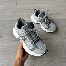 Load image into Gallery viewer, Nessa trainers - grey/silver (size up)