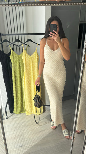 Olivia textured midi dress - choose colour