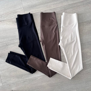 Carise second skin seamless leggings - brown