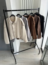 Load image into Gallery viewer, Idah faux suede jacket - beige