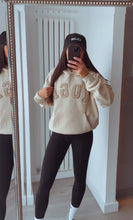 Load image into Gallery viewer, Yoga logo hoodie - beige