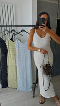 Load image into Gallery viewer, Larose textured tie front midi dress - choose colour