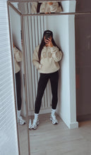 Load image into Gallery viewer, Yoga logo hoodie - beige