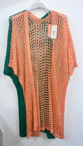 Crochet beach cover up - choose colour