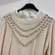 Load image into Gallery viewer, Frill Pearl detail jumper