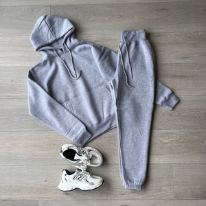 Greya hoodie and jogger set - grey
