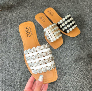 Arabella embellished slides