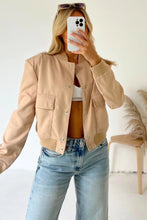 Load image into Gallery viewer, Stella bomber jacket - beige