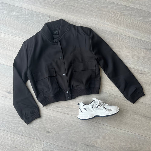 Stella bomber jacket - black