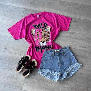 Wild thang tshirt - pink
