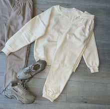 Load image into Gallery viewer, Toria tracksuit set - cream