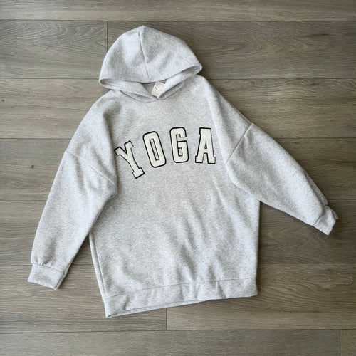 Yoga hoodie - grey