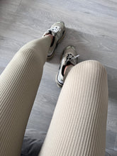 Load image into Gallery viewer, Lora ribbed leggings - greige