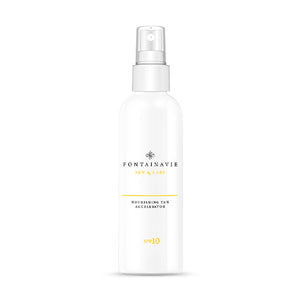 Tan enhancer dry oil spray