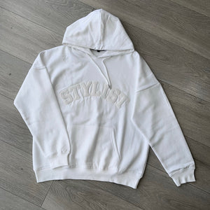 Stylist oversized hoodie - white