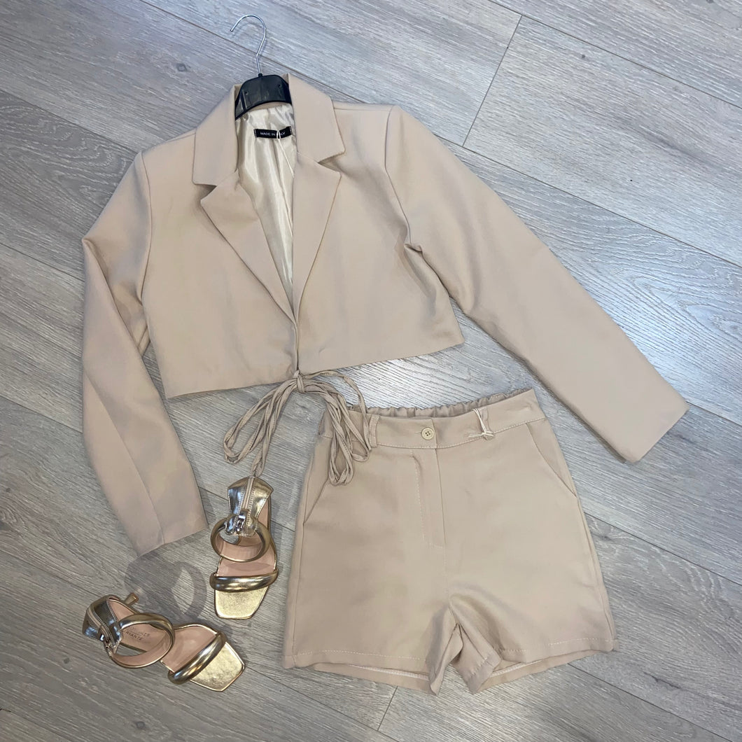 Nude 2025 cropped blazer