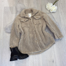 Load image into Gallery viewer, Darley teddy bear shirt style jacket - choose colour