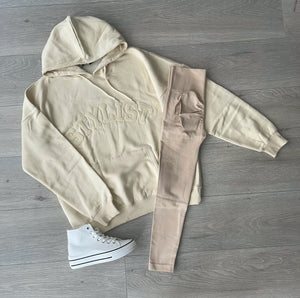 Stylist oversized hoodie - cream