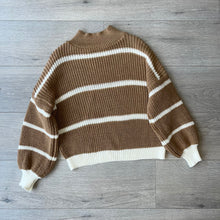 Load image into Gallery viewer, Lennie stripe knit - beige/cream
