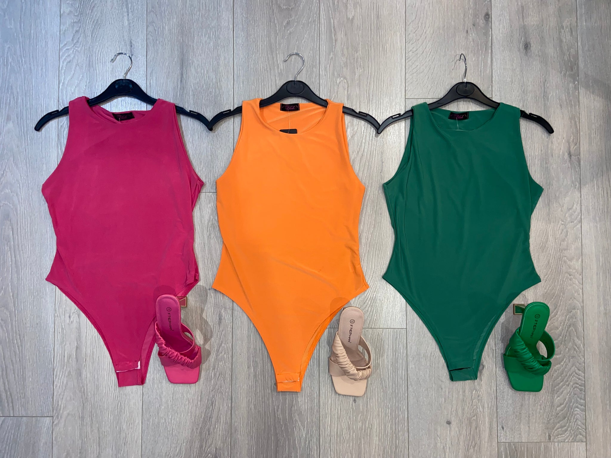 Hadie slinky double lined bright bodysuit - choose colour – LLUK