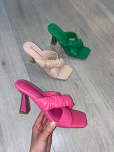 Load image into Gallery viewer, Margot mule heels - pink